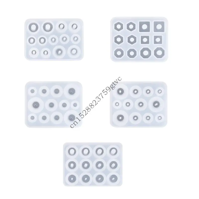 

D0UF Silicone Mold For Handcrafted Resin Beads Pendants And Decorative Charm