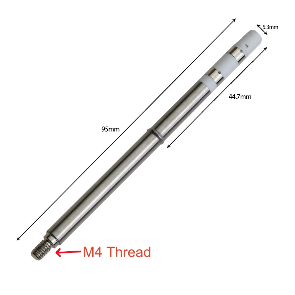 T65/FM65 Soldering Iron Tip For Heat Insert Nut Adaptors M2-M8 For T85 T75 HS01 GD300 SH72 RGS65 Insertion Kit 3D Print Accessor