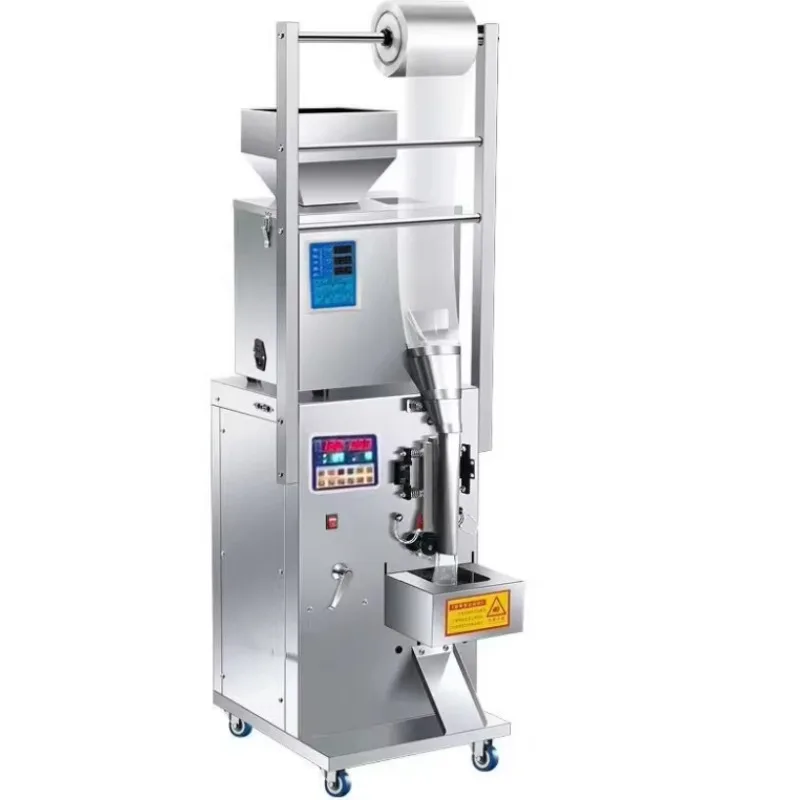 Fully Automatic Packaging Machine for Powder and Granules Tea Bag Sealing, Medicine Powder, Nuts, Feed Weighing and Packaging