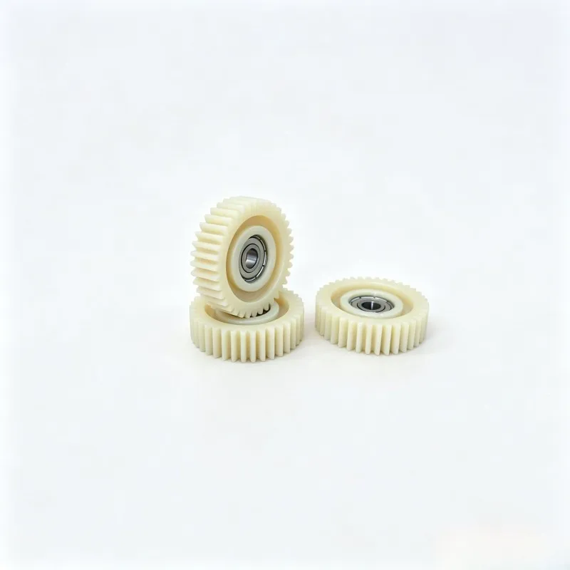 [NEWA76K!】 E-Bike Repair Part-For Electric Bike Hub Motor 37T Nylon Gear 48.8Mm OD, 13.5Mm Thickness 608 Bearing