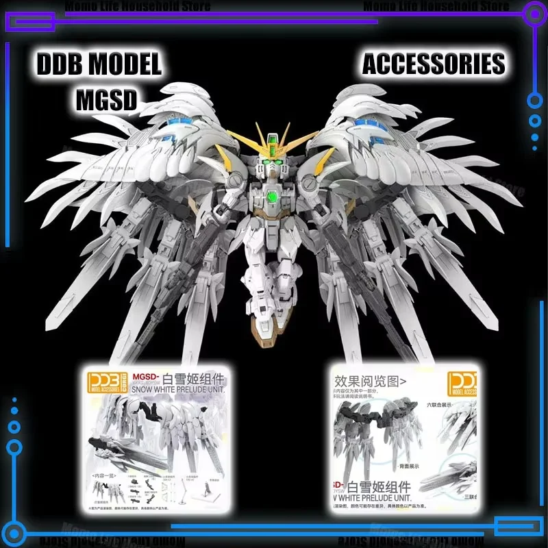 

В наличии DDB Модель MGSD Xxxg-00ysw Wing Белоснежка Prelude Аксессуары Сборка Модель Наборы Аниме Фигурка Робот Пластиковая Модель Игрушки