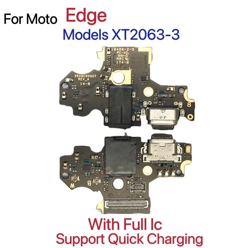 

100%Original USB Charging Dock Board For Mototrola Edge USB Charger Board Parts