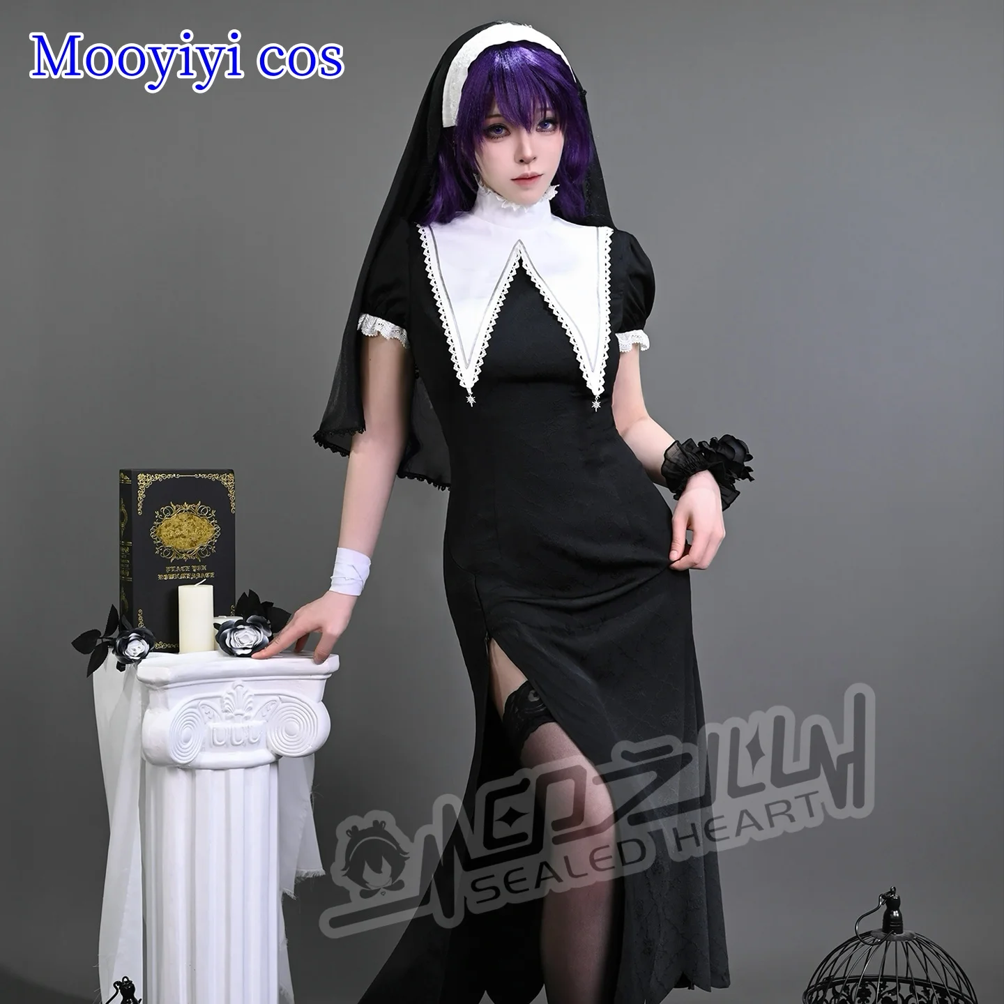 

Project Hot New ASAHINA MAFUYU Cosplay costume Halloween Christmas Role PJSK Cos Mooyiyi cos S-XL Black Sexy Dress cute skirt