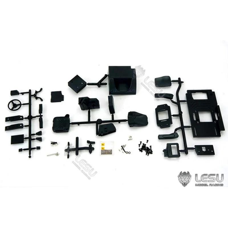 LESU Für 1/14 Baggermodell Fahrersitz-Modifikation Multifunktions-LCD-Display LKW DIY Zubehör Spielzeug – Detail 13