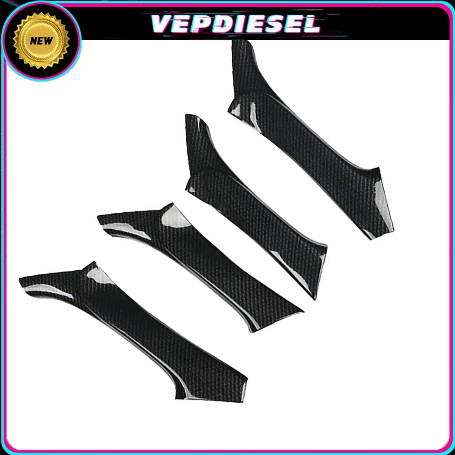 

4Pcs Carbon Fiber Interior Door Armrest Panel Trim For Lexus IS F 250 350 2006-2013 Car Interior Components Armrest Accessories