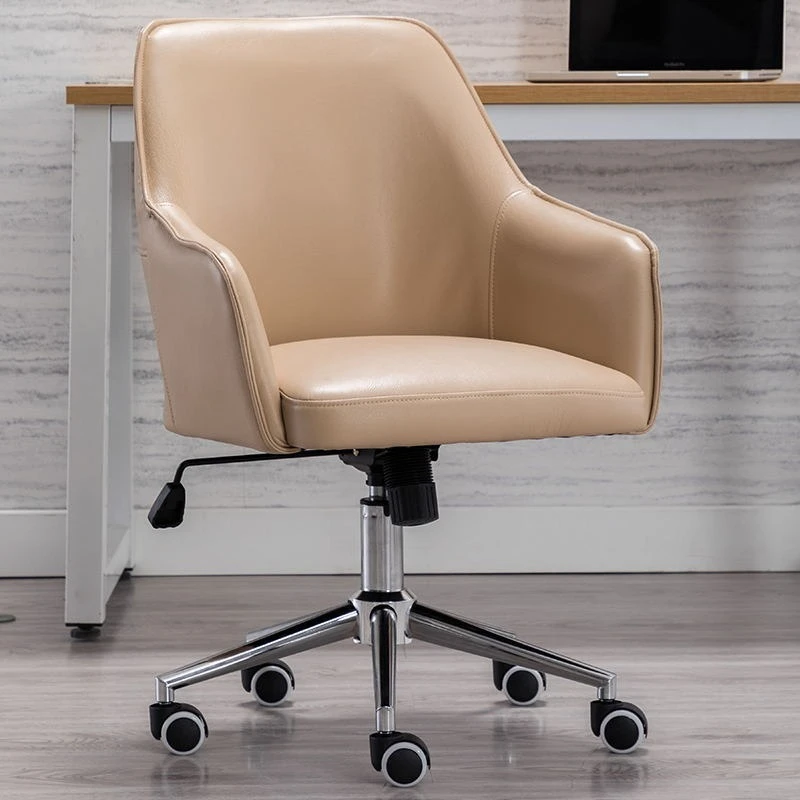 # Direct Sale Executive Office Chair Modern Ergonomic Design With Adjustable Leather Backrest Durable Metal Structure