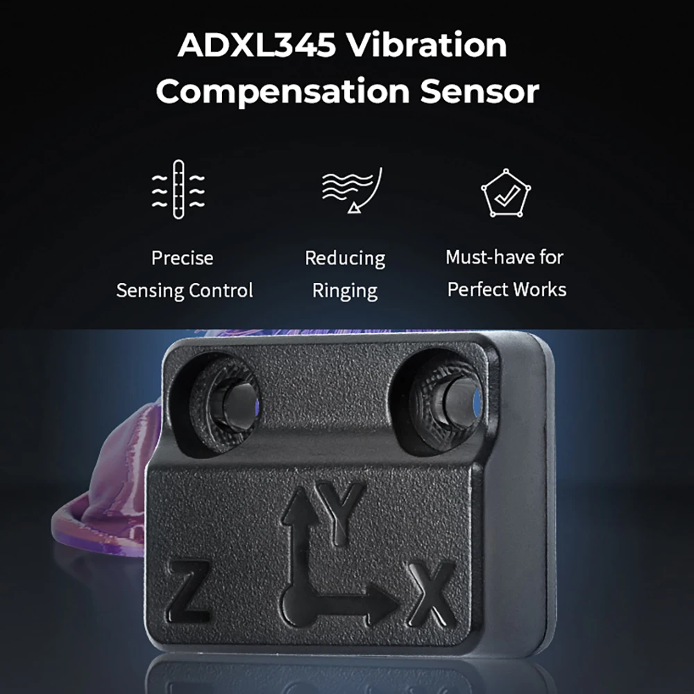 Cereality Ender-3 V3 KE ADXL345 Vibration Compensation Sensor for Precise Sensing Control Reducing Ringing