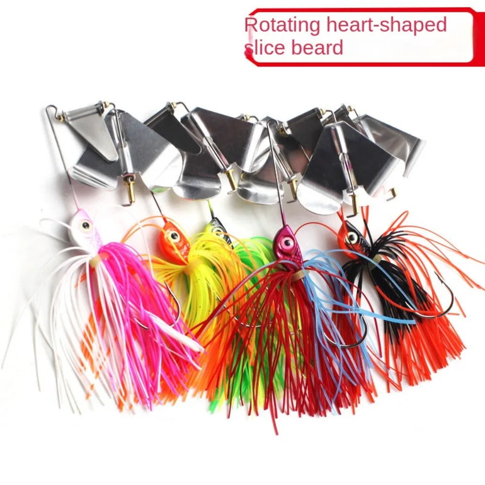 

2023 bass pike walleye Beard fishing lure chatter Walleye Buzzbait Flap 14.7G spinner bait Sea fishing
