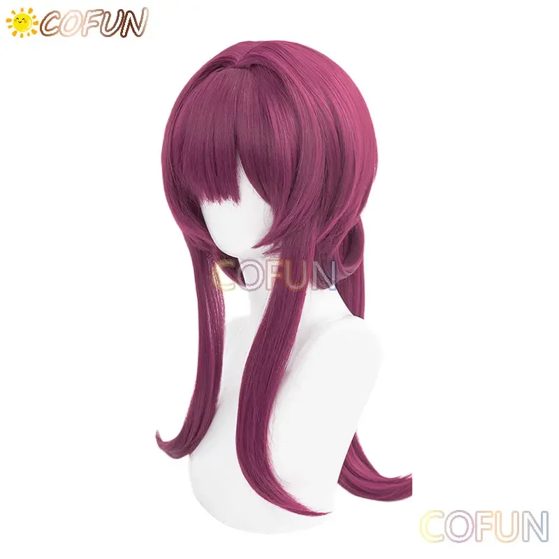 Cofun honkai star rail kafka cosplay traje jogo kafka peruca cosplay uniforme traje de halloween feminino