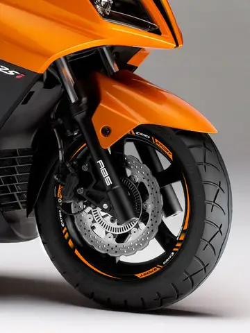 KYMCO XCITING 400i 500 Xtown300i Downtown125i 350i Superdink 125 오토바이 휠 스티커 스트라이프 림 데칼 액세서리 테이프