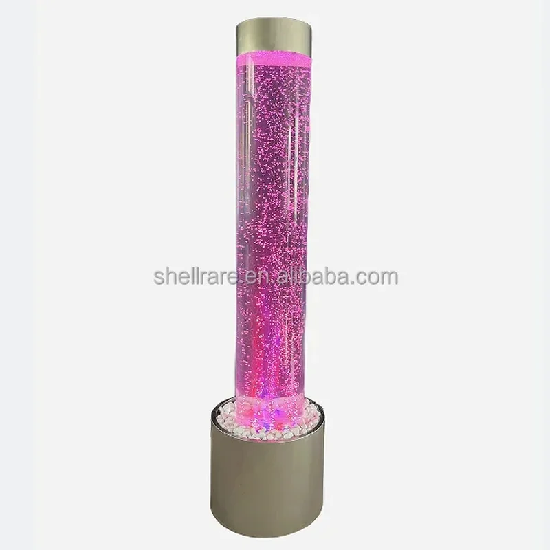 custom.LED Bubble Tube Cylindrical Bubble Tube Hotel Restaurant Ceremony Custom Bubble Tube Feature