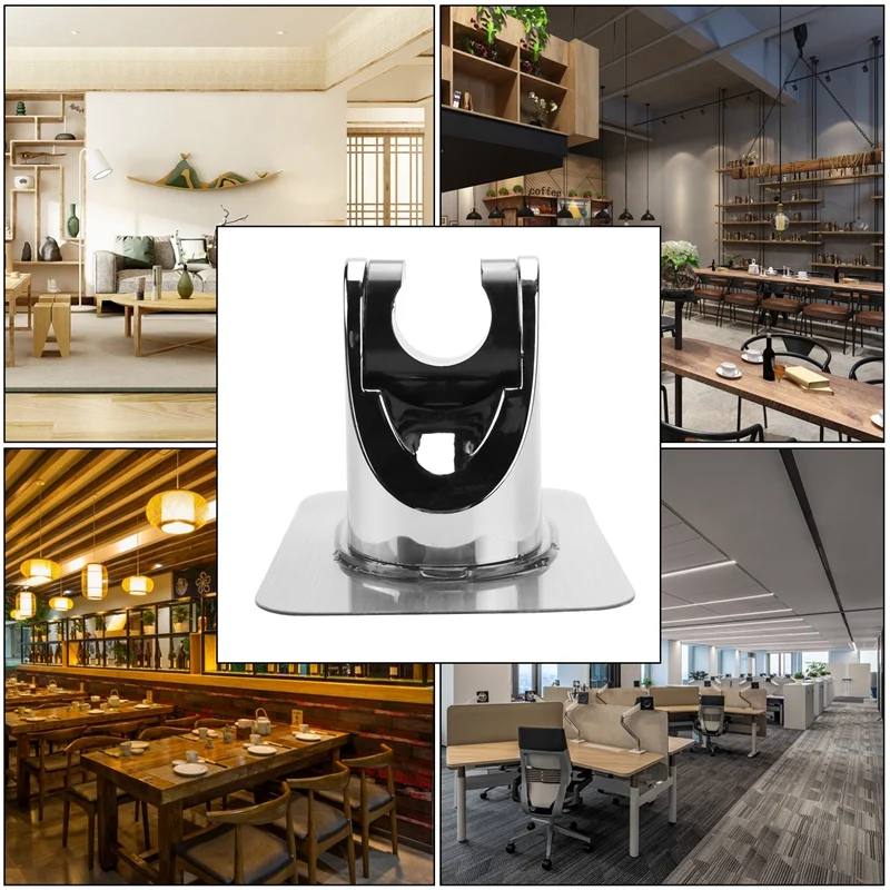 Hand Shower Holder No Drilling, Adhesive Angle Adjustable Shower Holder Shower Holder, Waterproof, Moisture-Resistant