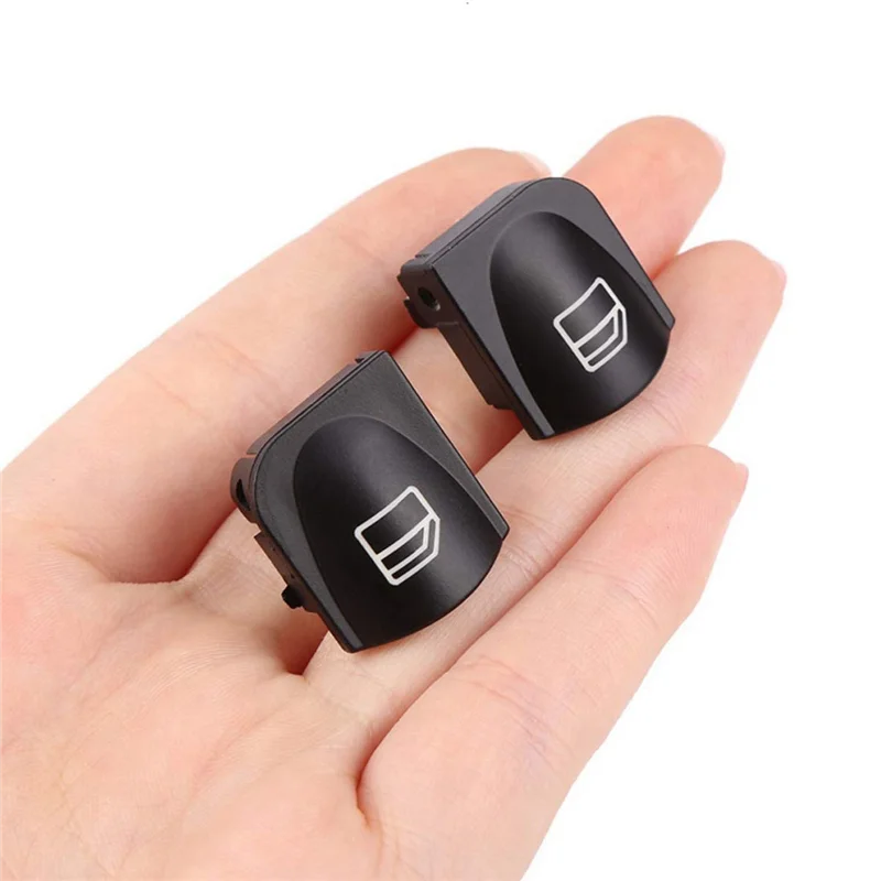 

Window Switch Button Covers for Mercedes Benz W203 W208 C Clk Class Front Left+Right Window Switch Repair Button Caps