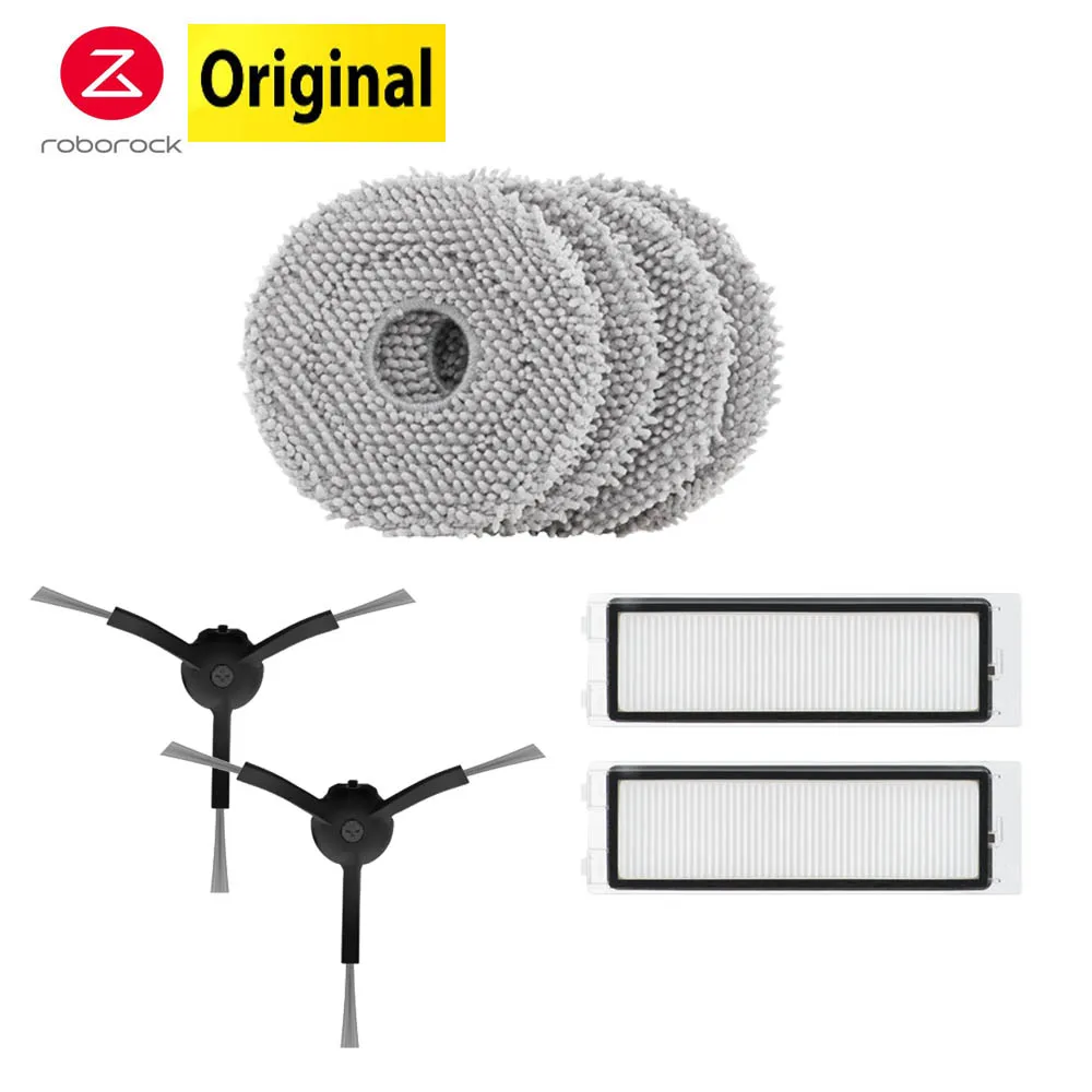Originele Roborock Q Revo Accessoires Stofzak Zijborstel Wasbaar Filter Mop Doek Hoofdborstel van Roborock Q Revo Stofzuiger