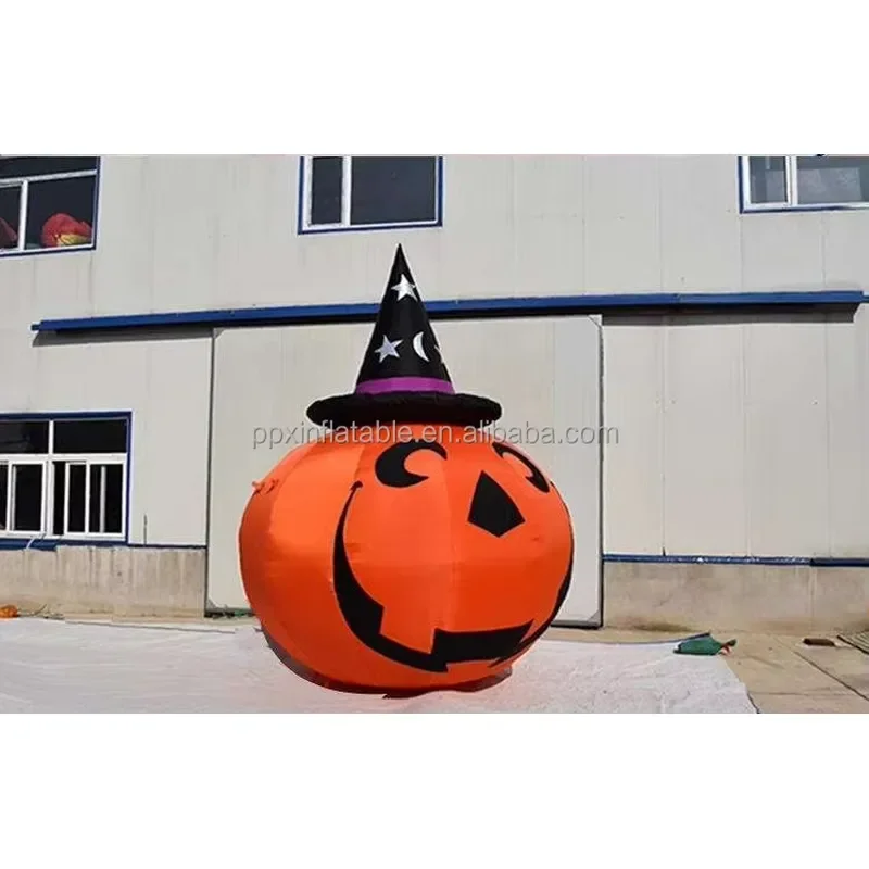Inflatable Halloween Pumpkin High Giant Inflatable Cartoon Pumpkin for Advertising Street Decoration