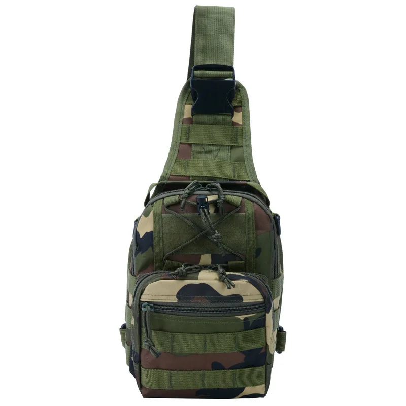 Mochila táctica, bolso de hombro militar para el pecho, mochila de camuflaje para exteriores, senderismo, Camping, viajes, deportes, bolsa cruzada