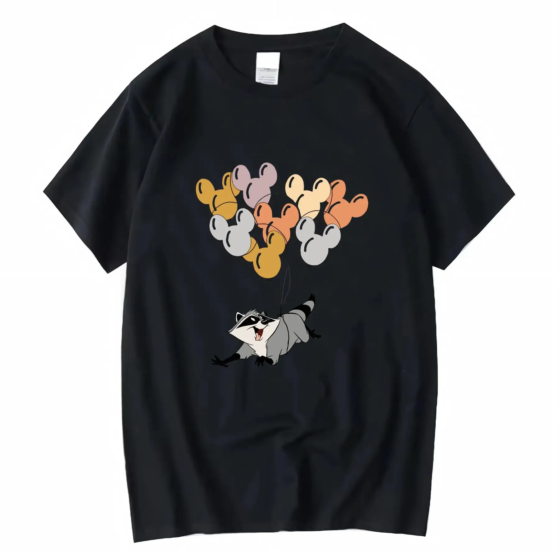 

Disney Meeko Christmas T shirt Cute Pocahontas Disneyland Xmas Family Matching shirts vintage Washed graphic Stylish Stretched