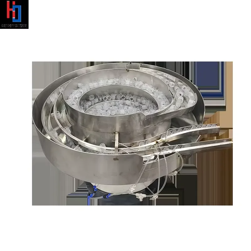CE Certificate High Speed 220V Automatic Vibratory Feeder for Bottle Cap Assembly Lines Precise SUS304 Parts Feeding Machine