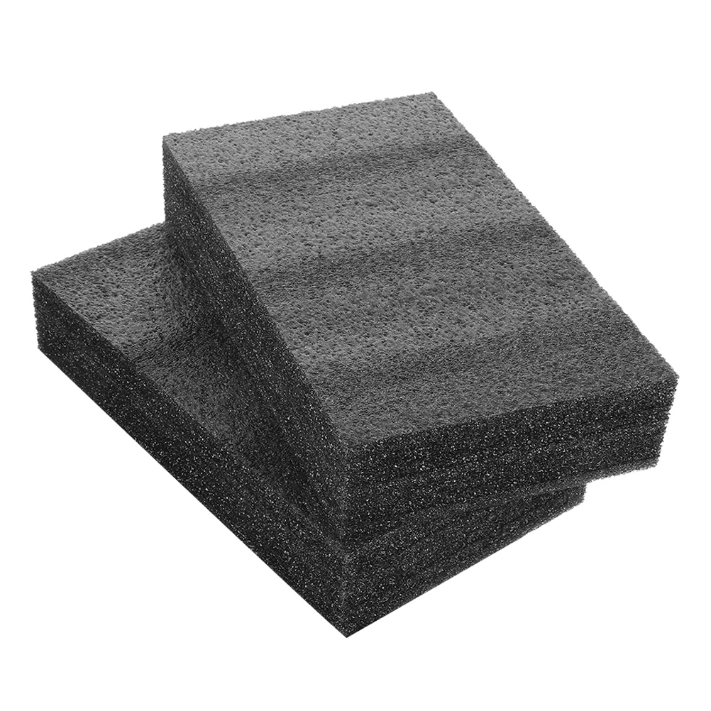 

2pcs Black Cotton Board Inserts Packaging Lining Cushion Sheets Projects Storage Boxes Sheet for Crafts for Crafts