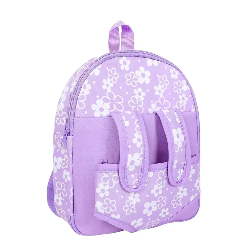 Fashion 12-inch Doll Doll Backpack Handbag Large Capacity Comforting Doll Backpack Portable Lightweight Doll Accessory Backpack