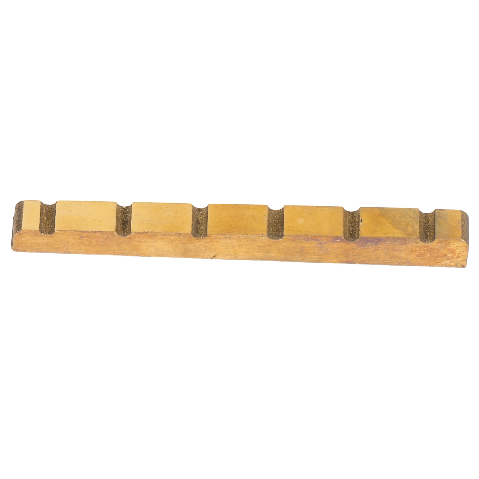 

Guitar Nut Brass Material Slotted 6 String Electric Bass Upgrade Tonal Link Metal Parts Accessories Guitar Components Attachment