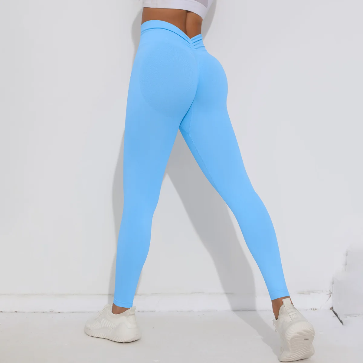 High Waist Yoga Pants Legging Women's Fitness Lifting Hip Leggings Push Up Fitness Sports Peach Leggings Women Exercise Leggings