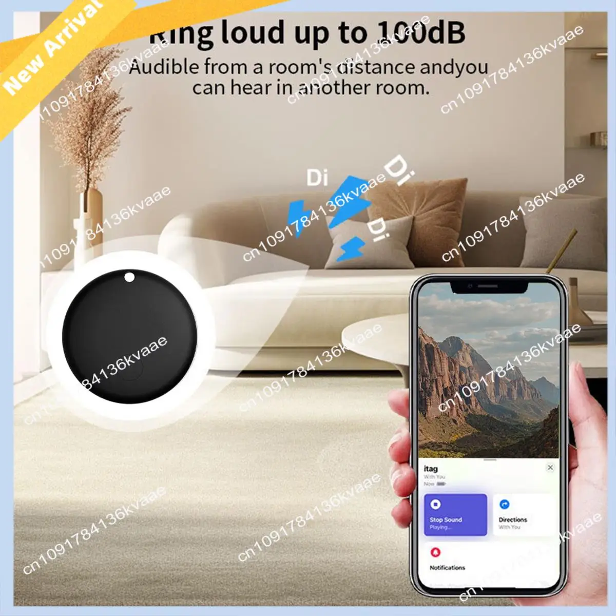 M01K Bluetooth GPS Tracker Mini Device Bluetooth Kids Anti-Lost Smart Keychain Finder Locator Tag Alarm Reminder Work With Find