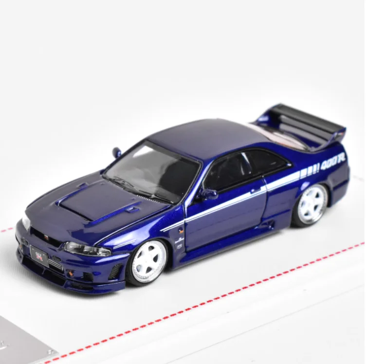 Focal Horizon FH 1:64 GTR R33 Skyline, cubierta frontal abierta, modelo de coche