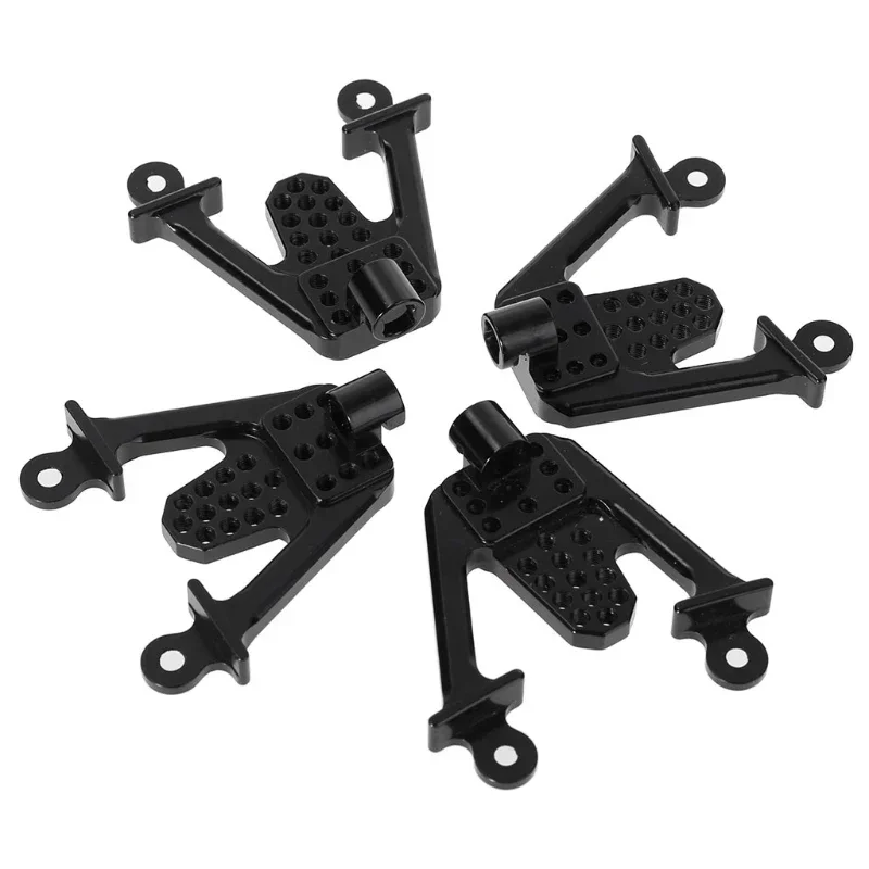 4PCS Aluminium Hinten & Vorne Shock Mount LIFT Schocks Für Axial SCX10 RC Crawler Stoßdämpfer für 1/10 Axial SCX10 RC Auto