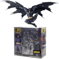 Bandai 16CM Boxed Amazing Yamaguchi 009 Justice League Batman Super Hero BJD Figure Model Toys Gift