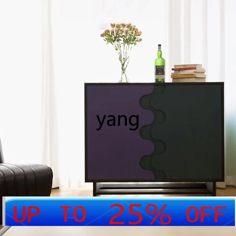 

LTT Shoe Cabinet Special-Interest Design Wave Cabinet Home Wall Locker