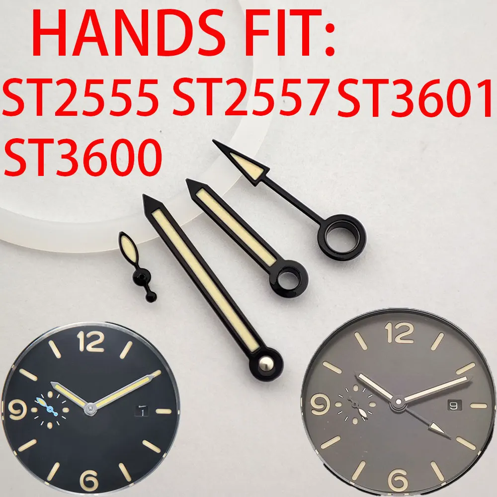 ST2555 Hands Watch Hands/st2557 GMT C3 Luminous Hands FIT for ST2555/ST2533/ST3600 Movement Replacement Parts Quality Hands