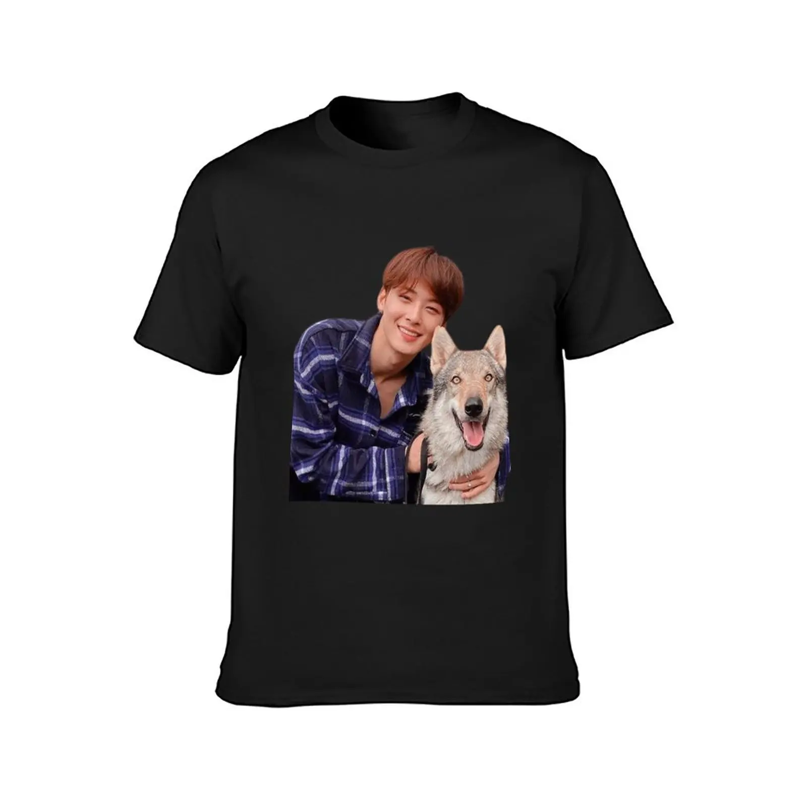 Eunwoo A Good Day To Be A Dog T-Shirt funnys customs design your own cute tops oversized mens t shirts casual stylish