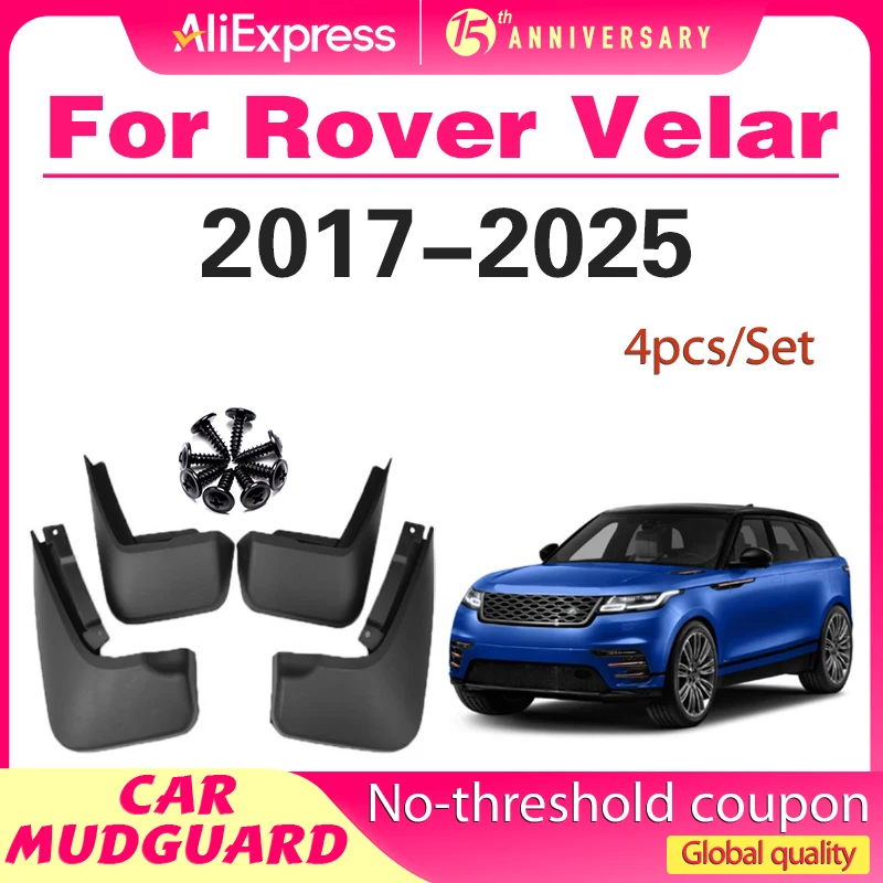 

Mudguard For Land Rover Range Rover Velar 2017-2025 L560 Mudflaps Mudguards Car Accessories Auto Styline Splash Guard Fender