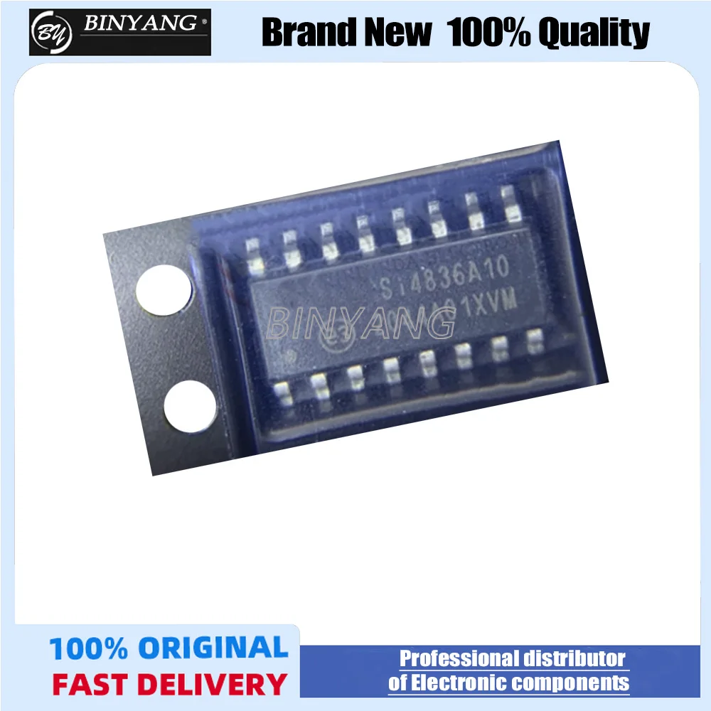 5pcs SI4836A10 New and Original SI4836-A10-GSR SI4836 SOP16