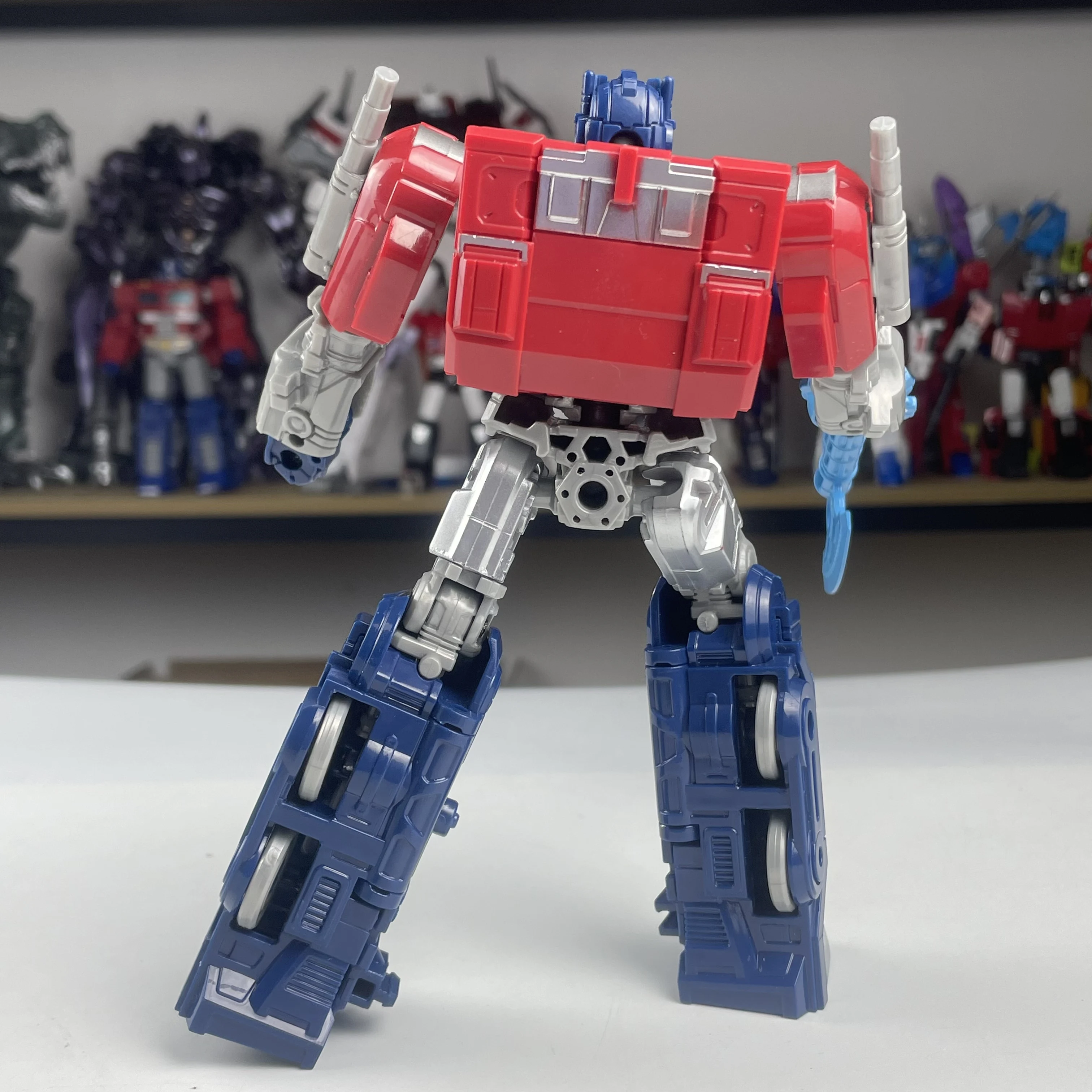 JK10 19CM transformación OP Commander modelo de tercera forma figura de acción colección de robots regalo caja Original