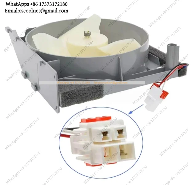 k3 DA97-15765A Refrigerator Condenser Fan Motor Assembly DC 12V Replacement for Samsung Refrigerator Accessories
