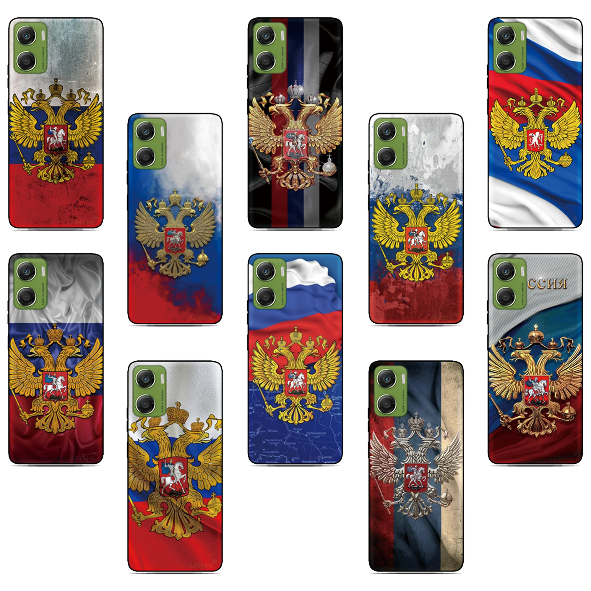 Russia Flag Phone Case For Ulefone Note 20 19 18 Ultra 10 12 13 14 15 16 17 Pro 13P 12P 11P 10P Customized Photo Soft Cover