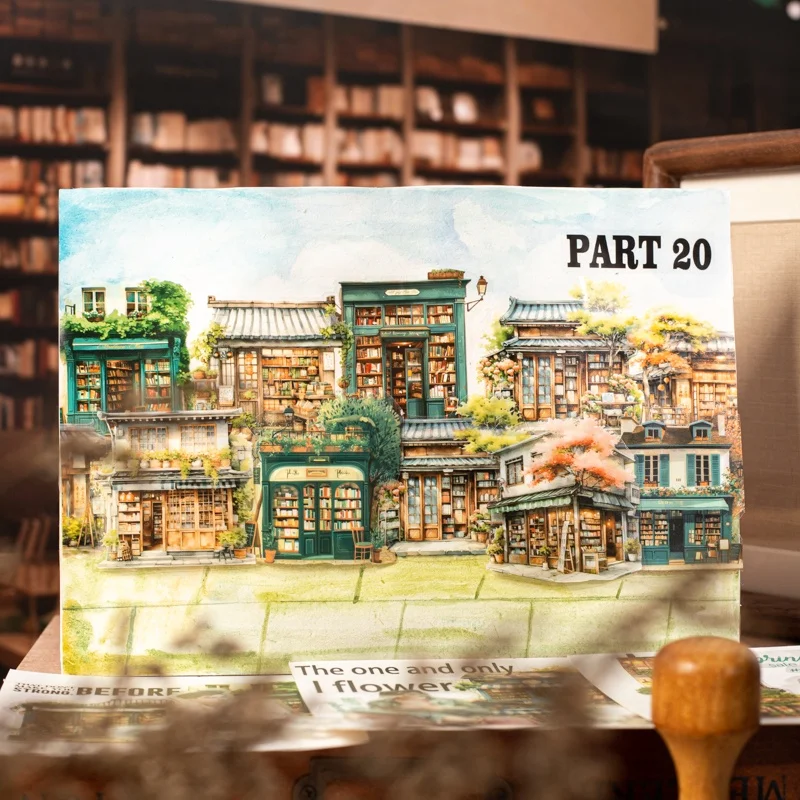 6 لفات 6 سم × 200 سم من شريط تزيين الحيوانات الأليفة المزخرف بالقالب - سلسلة متجر البقالة - مناسبة للحرف اليدوية وسهلة التمزق والمجلات وحقائب اليدوية وزجاجات المياه والسيارات وأجهزة الكمبيوتر المحمولة والمباني والدراجات والدراجات والأمتعة #4