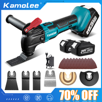 Kamolee Electric Cordless Oscillating Multitools Multi-function Trimmer Saw Renovator Power Multi-Tool for 18v/21V Battery