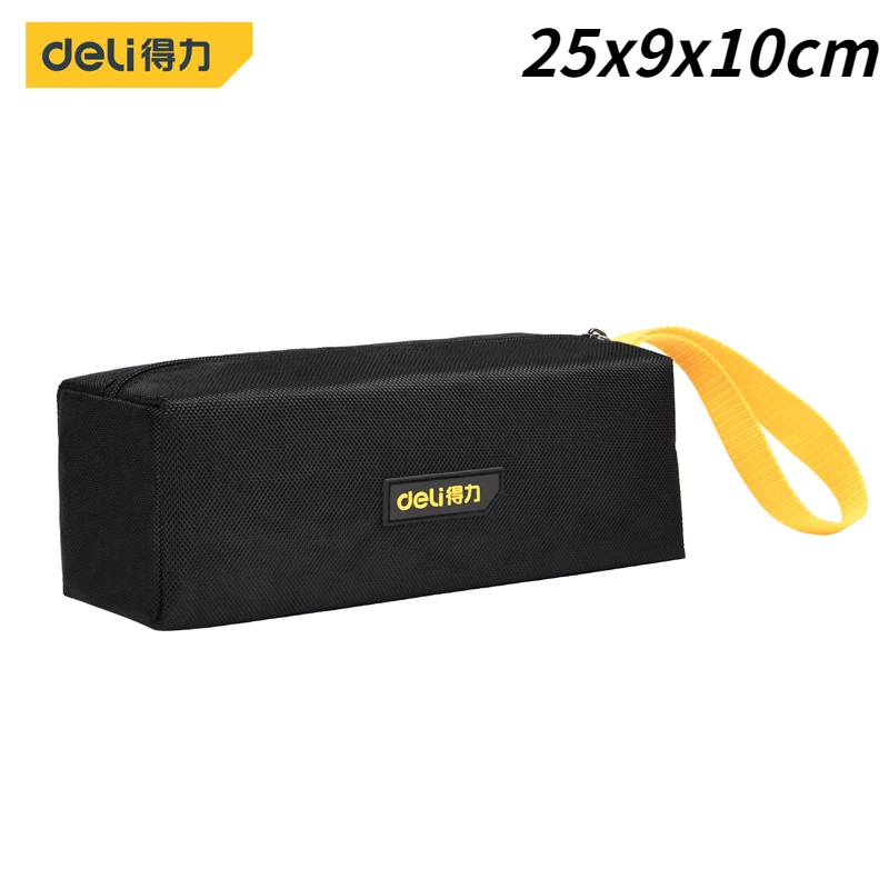 DELI Kleine Werkzeugtasche 1680D Oxford Professionelle Elektriker Werkzeugtasche Organizer Werkzeugtasche Wasserdichte Werkzeugtasche Garageaufbewahrung