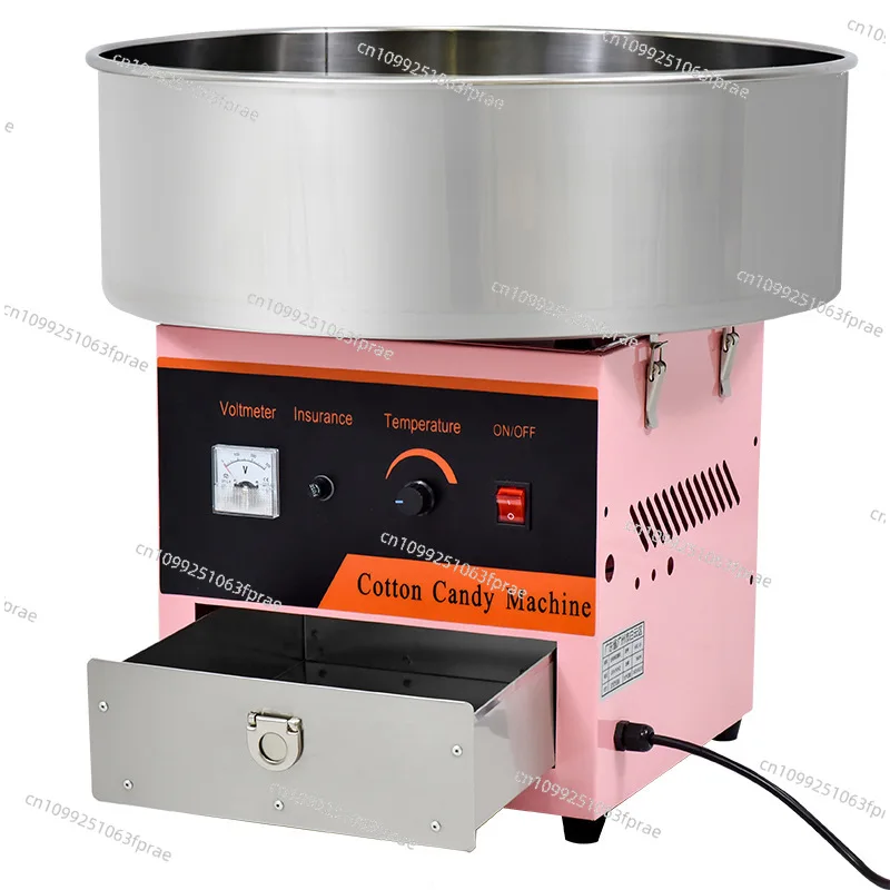 Cotton candy machine Commercial stall with color fancy electric heating automatic cotton candy making machine
