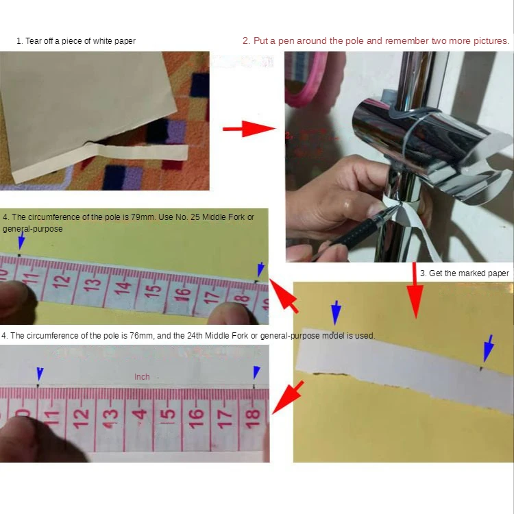 Shower lift frame oval shower accessories center fork shower bracket shower slide sleeve lift bracket lift seat