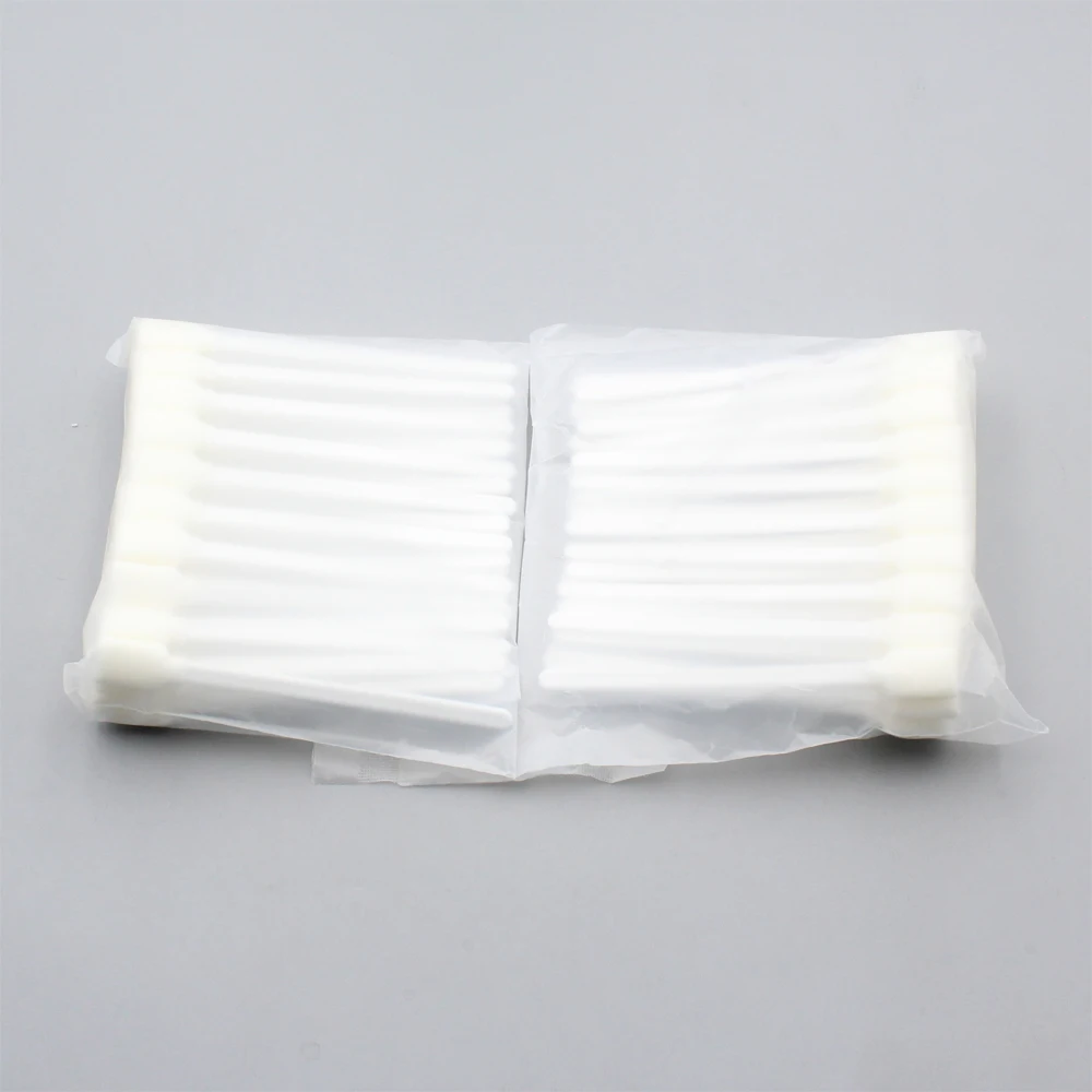 

200pcs/lot Clean swab For Epson DX4 DX5 DX7 TX800 XP600 print head stick sponge foam tipped Miamki JV5 Mutoh solvent UV printer