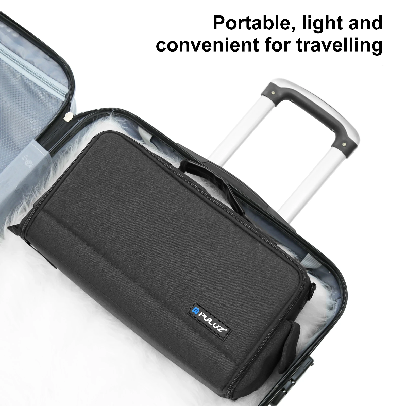 PULUZ Tragbare Kameratasche Umhängetasche DSLR-Tasche Fotografie Digital-Aufbewahrungstasche für Objektive – Detail 11
