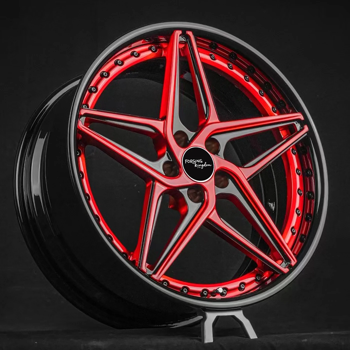 

Hot-selling High Quality 6061-T6 Forged Aluminum Alloy Automotive Wheel Hub New 5*112 5*114.3 5*120 Passenger Car Wheels