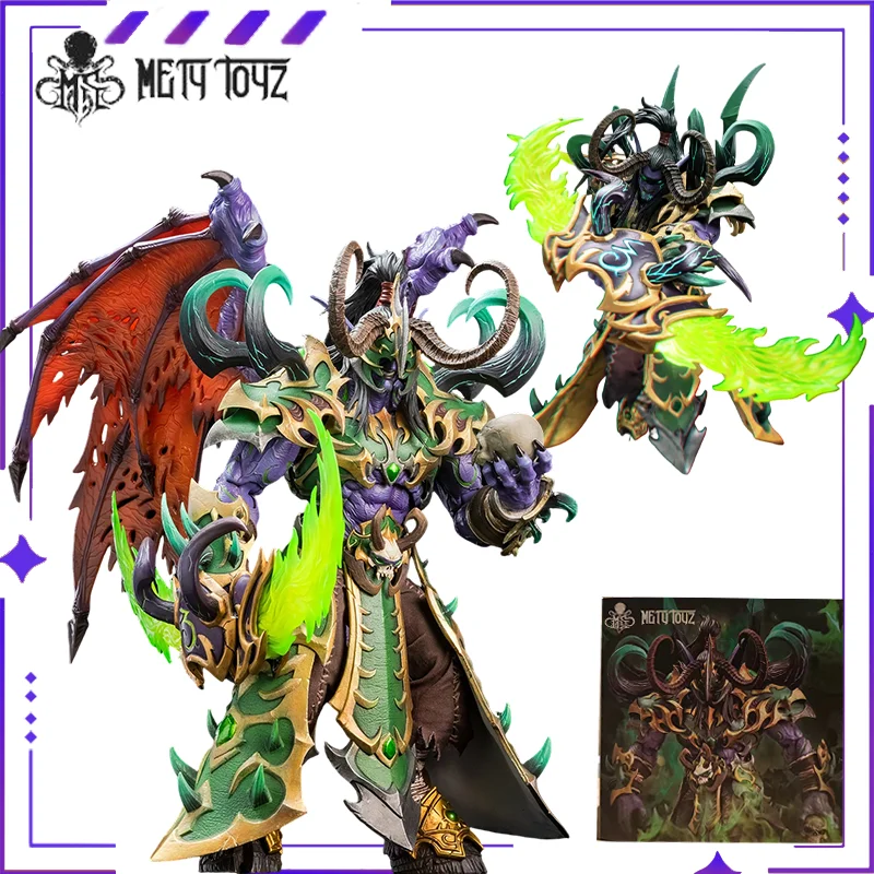 

Metytoyz Original WF 2025 Limited Edition Devil Hunter Illidan Emperor Armor Edition Mobile Doll Model Handmade Toy Gift