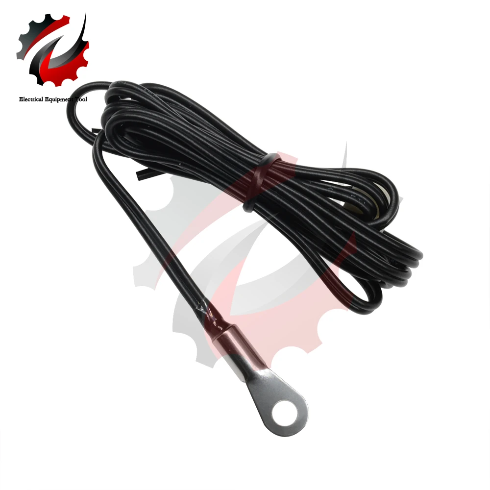 NTC Temperature Sensor Temperature Measurement Thermistor 10K 3950 1% 1M 100cm W1209 W1401 Temperature Sensor With Mounting Hole