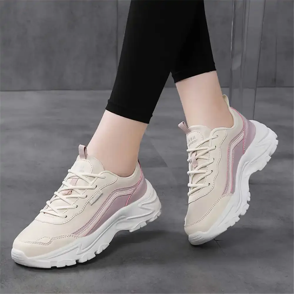 Cream Normal Leather Snekers For Women Tennis Shoes Loafers Women Sneakers Ladies Black Sport Sho Obuv New