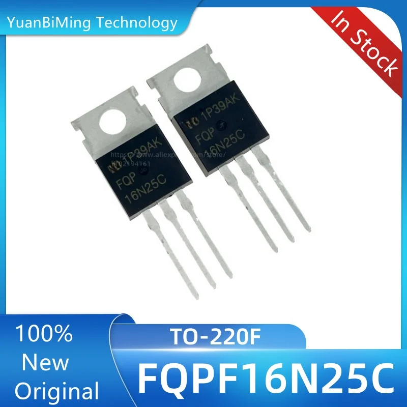 10PCS FQPF16N25C FQPF 16N25C  TO-220F